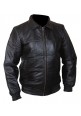 Men's Black Mass Bomber Jacket